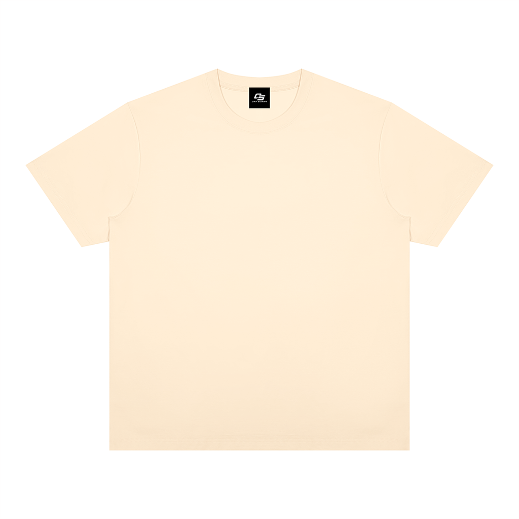 Apricot Unisex Heavyweight Sorona T-Shirt front product view