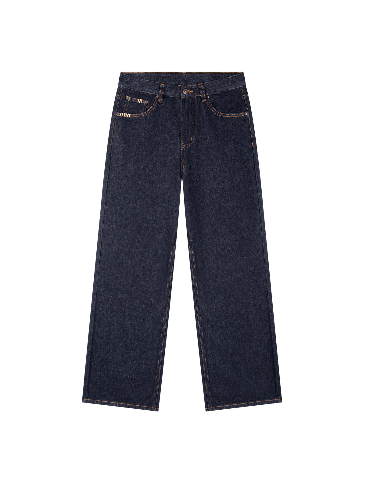 Men’s Heavyweight Straight Leg Denim Jeans