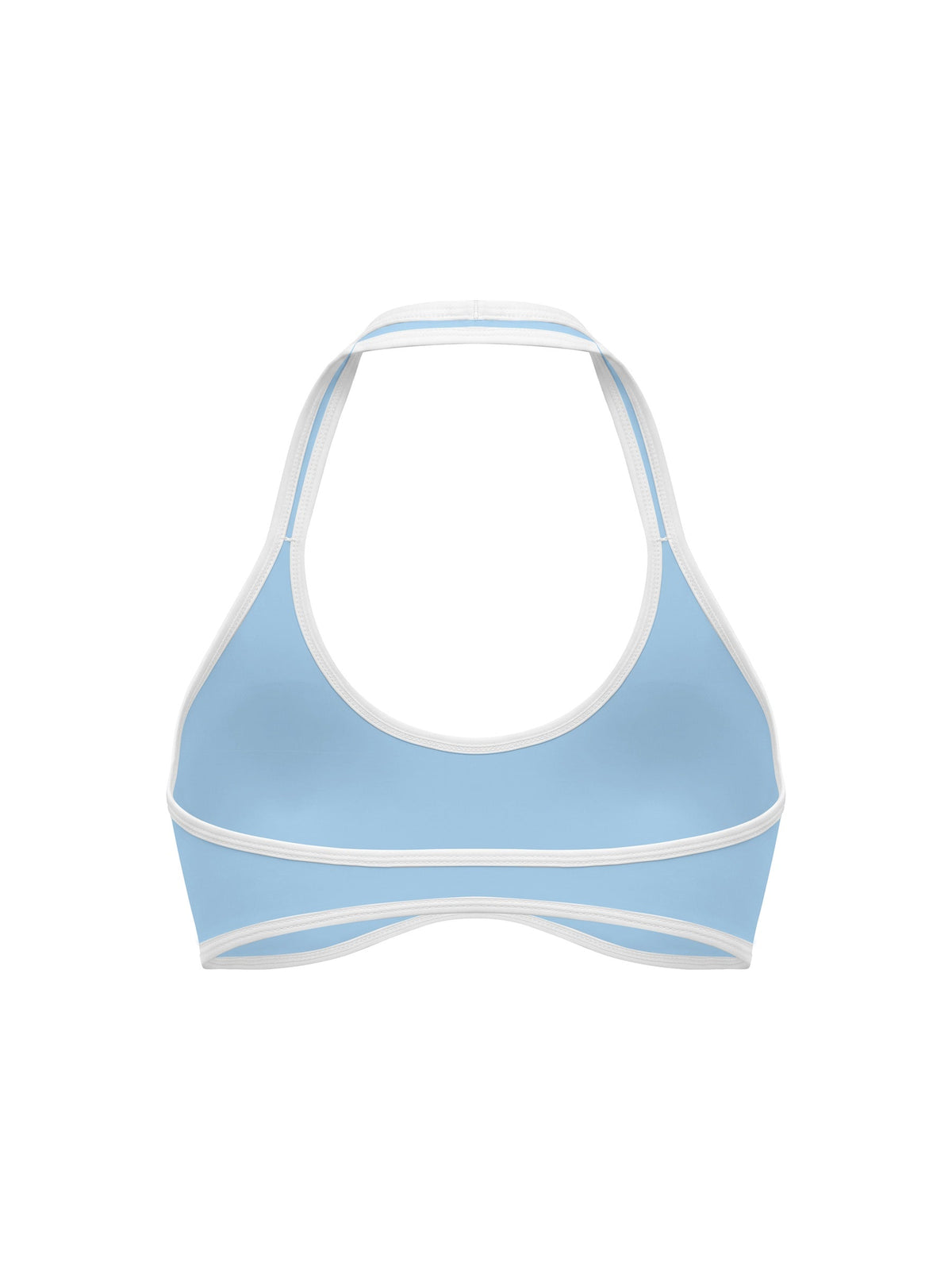 Women's Halter Color Block Yoga Sports Bra
