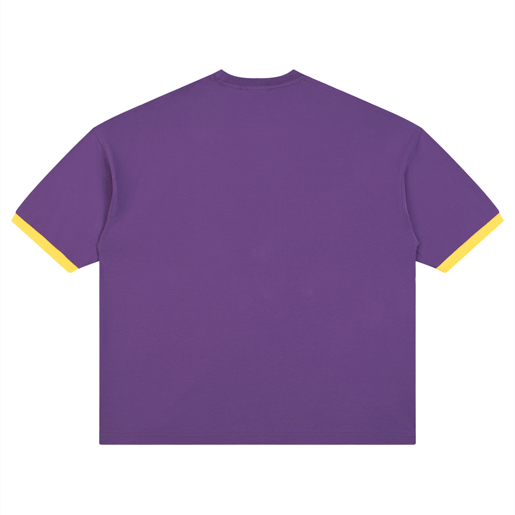 Unisex Colour Block Drop Shoulder T-Shirt