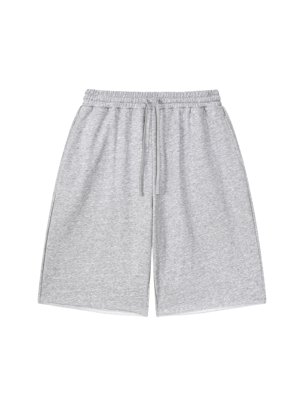 Unisex Loose Raw Edge Shorts