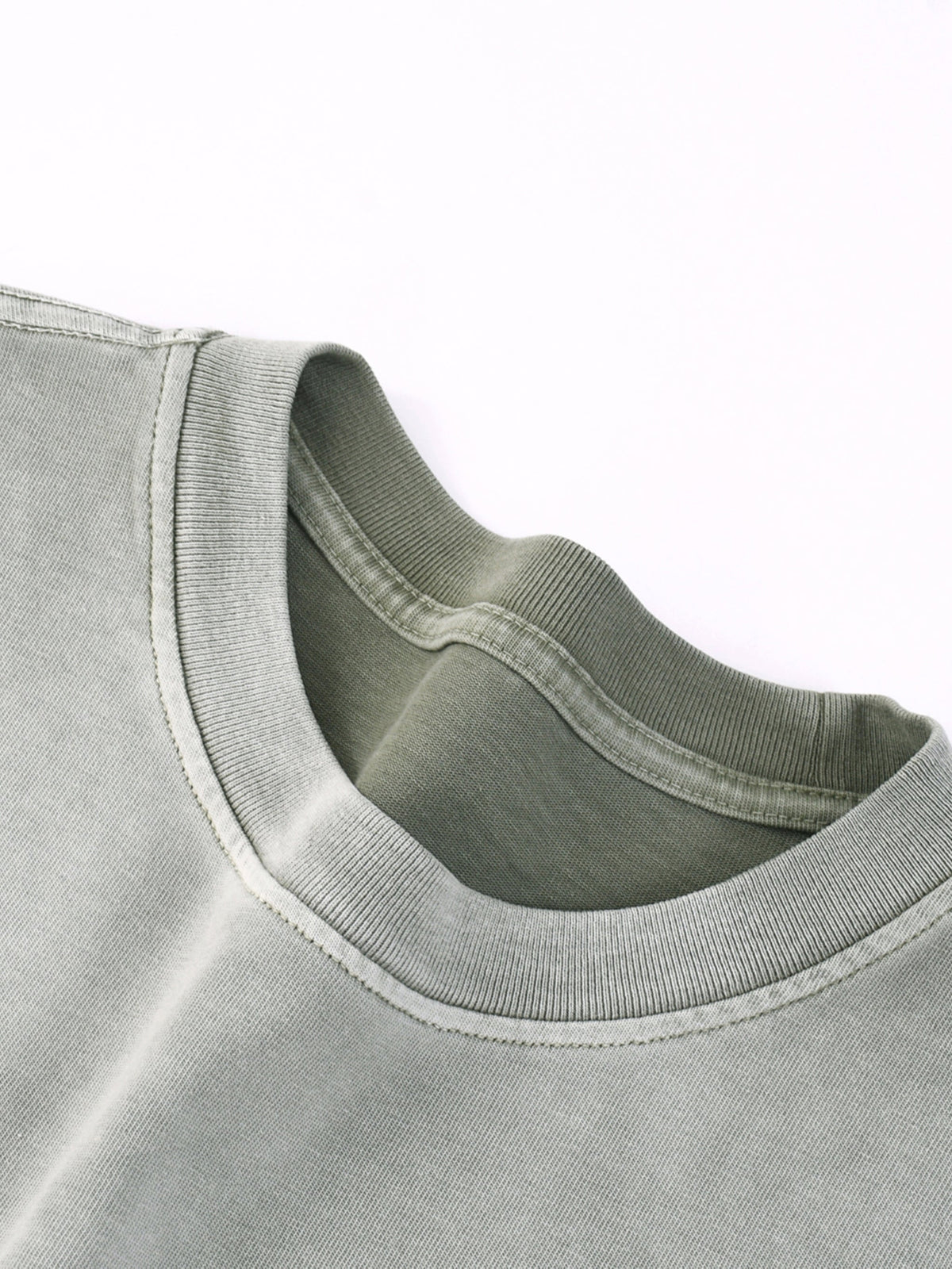 “I” Shape Gradient Washed T-Shirt