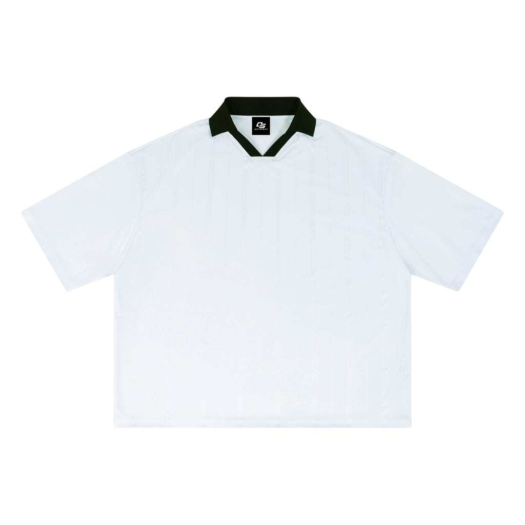 Unisex Striped Boxy Soccer Jersey