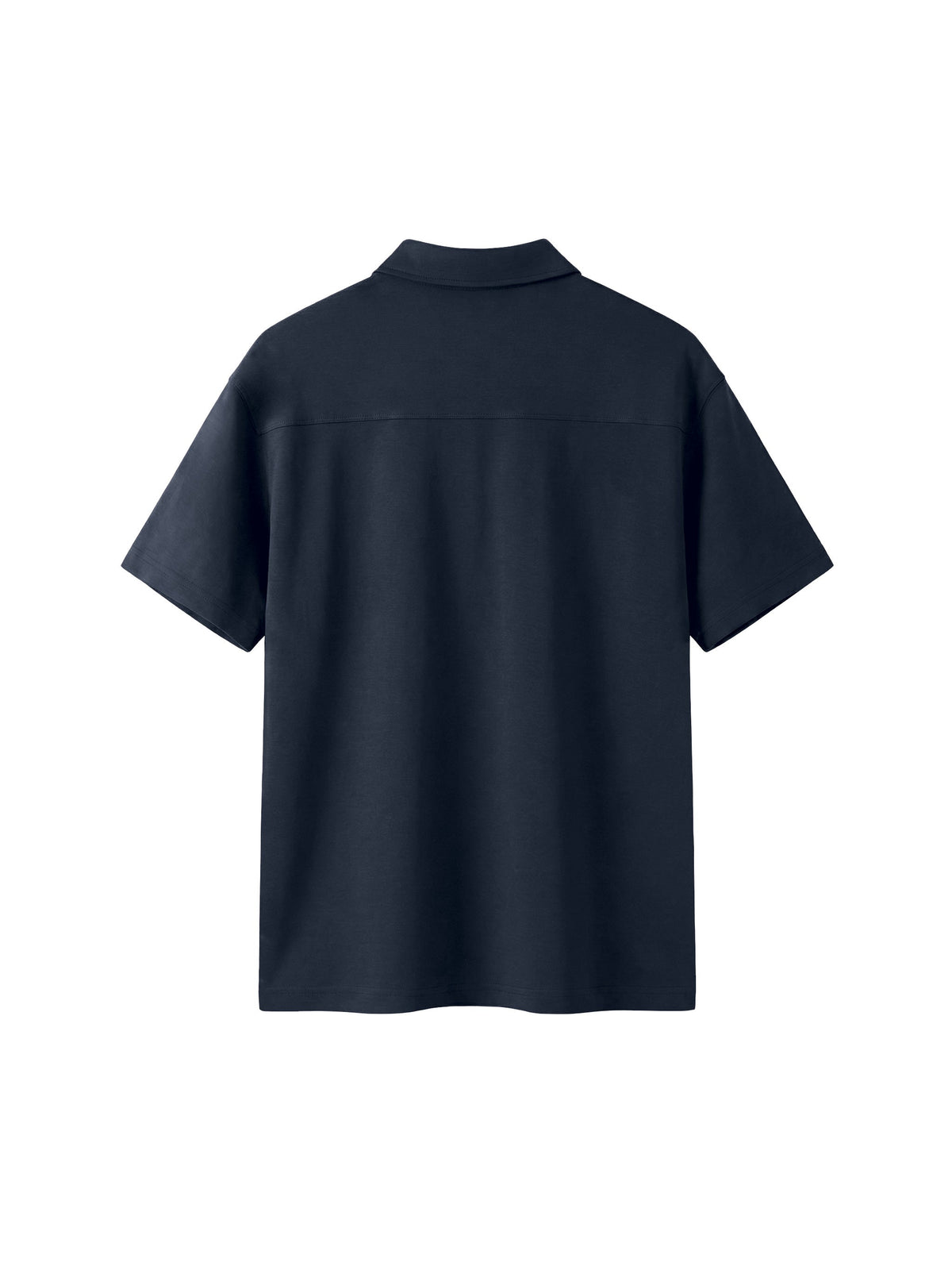 Unisex Quarter-Zip Polo Shirt