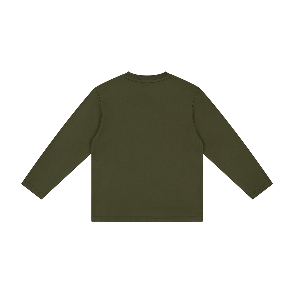 Kids' Drop-Shoulder Long-Sleeve T-Shirt