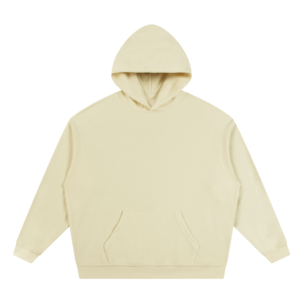 Unisex Waffle Oversized Hoodie