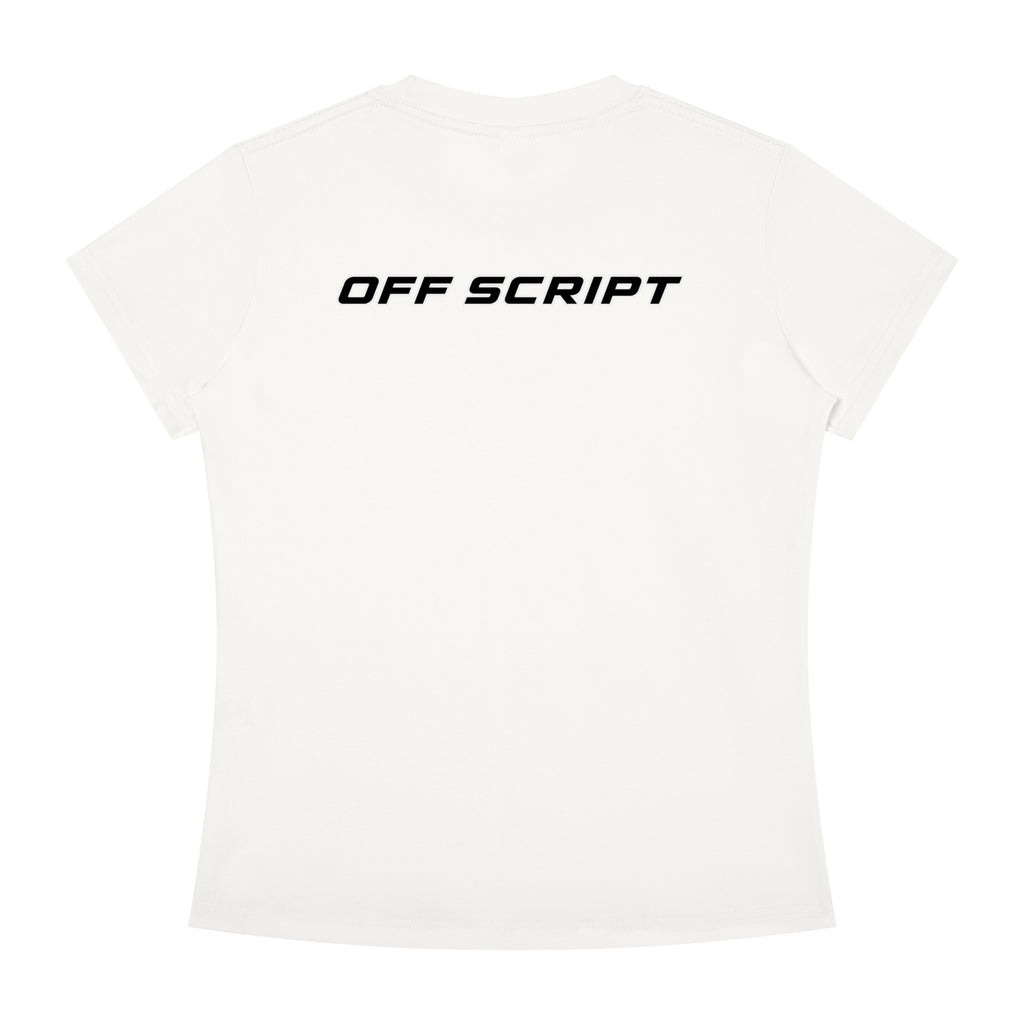 Drop Bear Women's Slim Fit Crewneck T-Shirt - White back