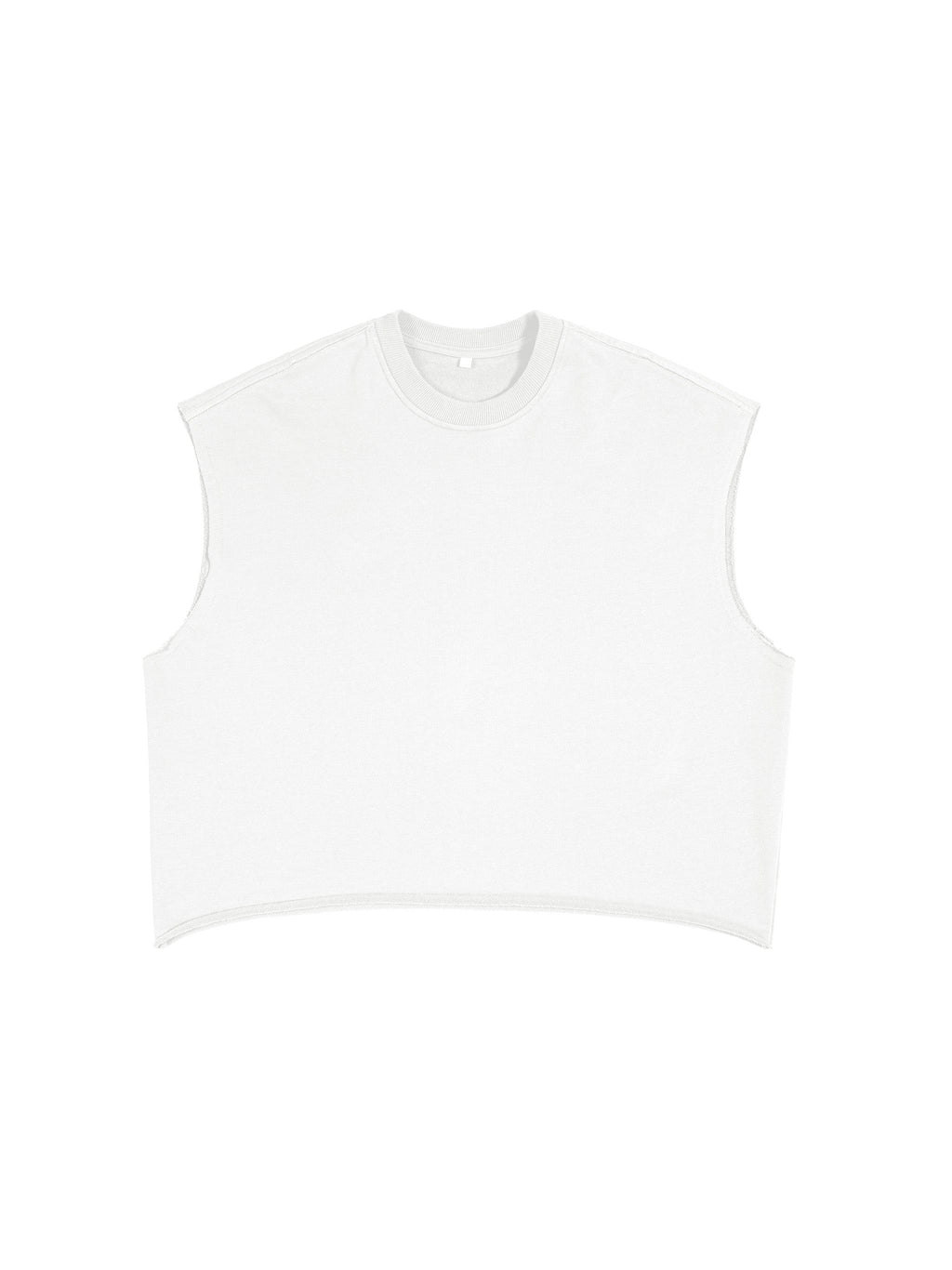 French Terry Boxy Tank Top