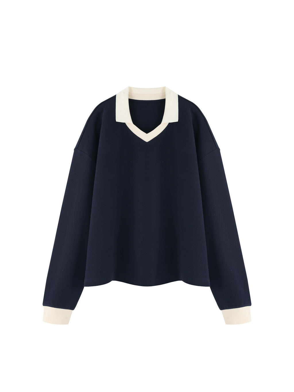 Unisex Color Block Long Sleeve Sweatshirt