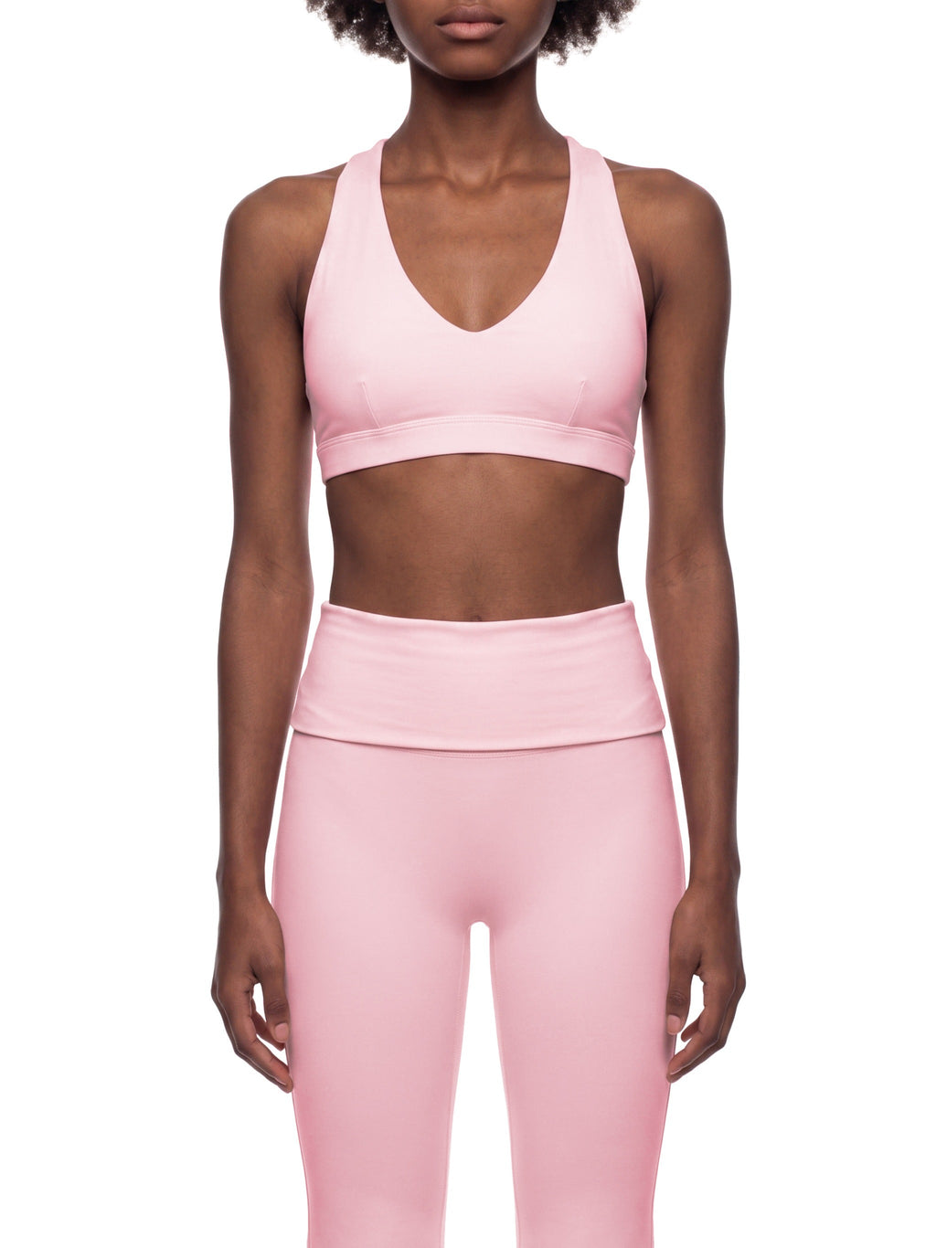 Women's Halter Cropped Sports Bra