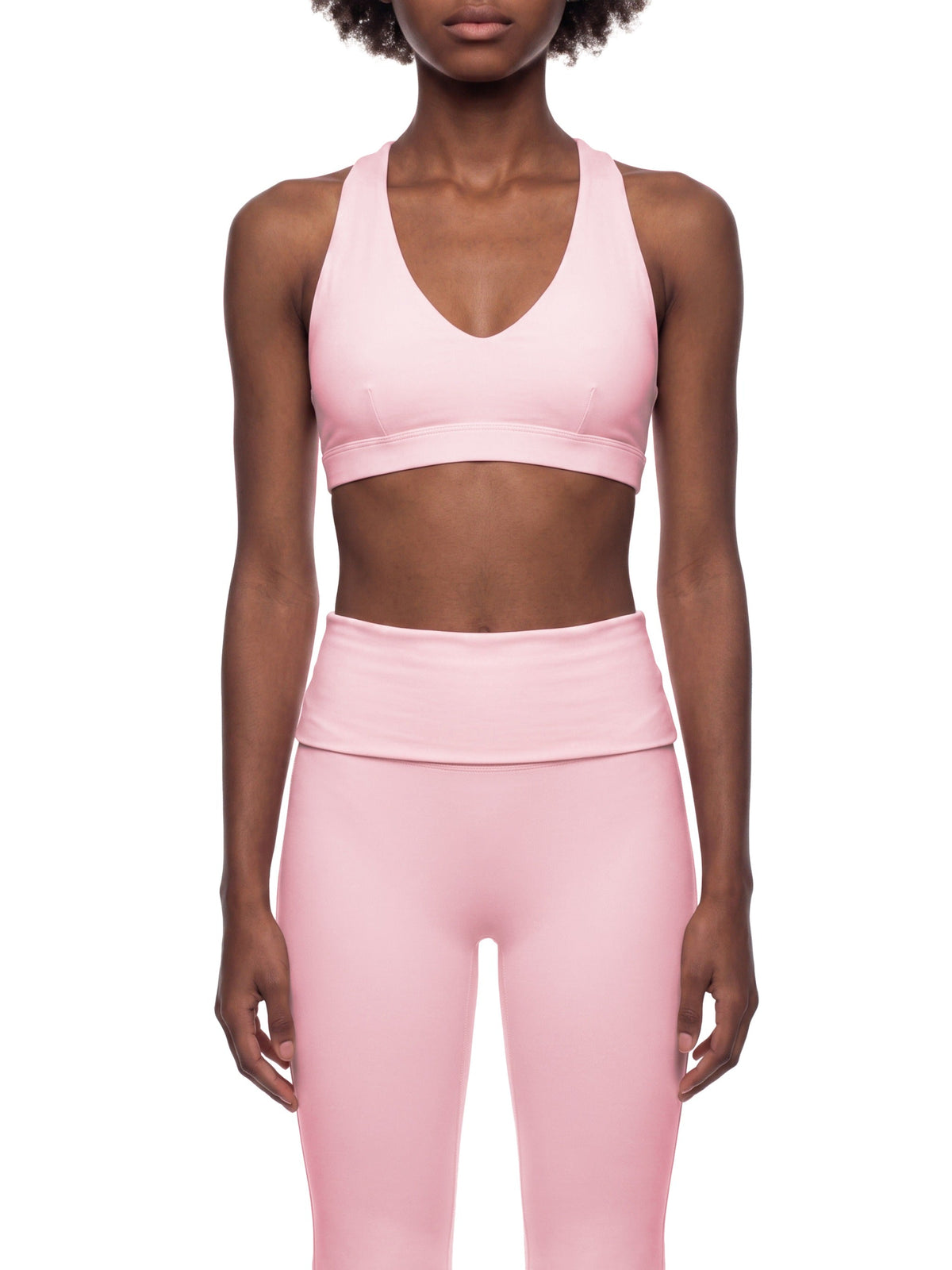 Women's Halter Cropped Sports Bra
