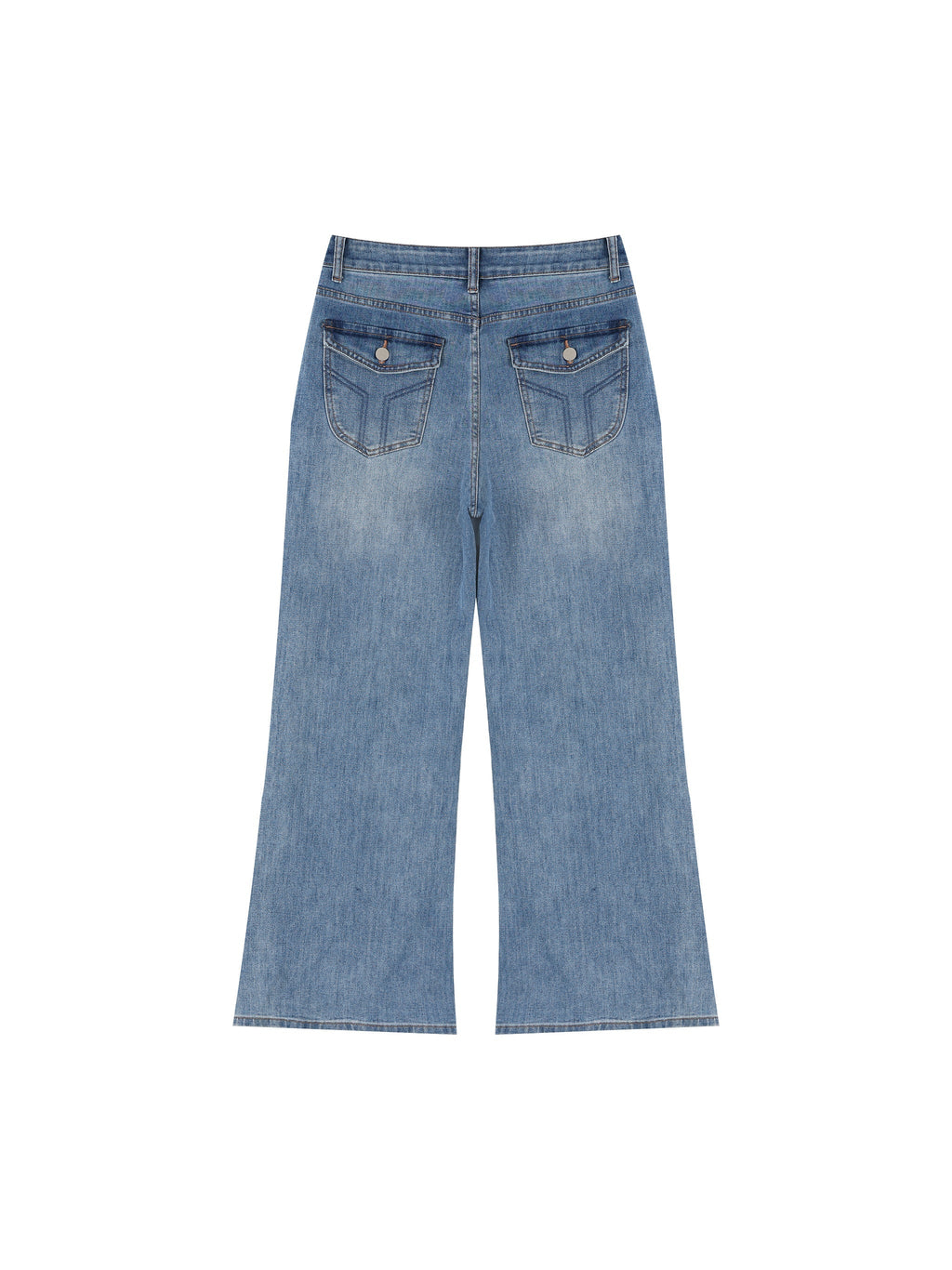 Women’s Vintage Wash Wide Leg Jeans