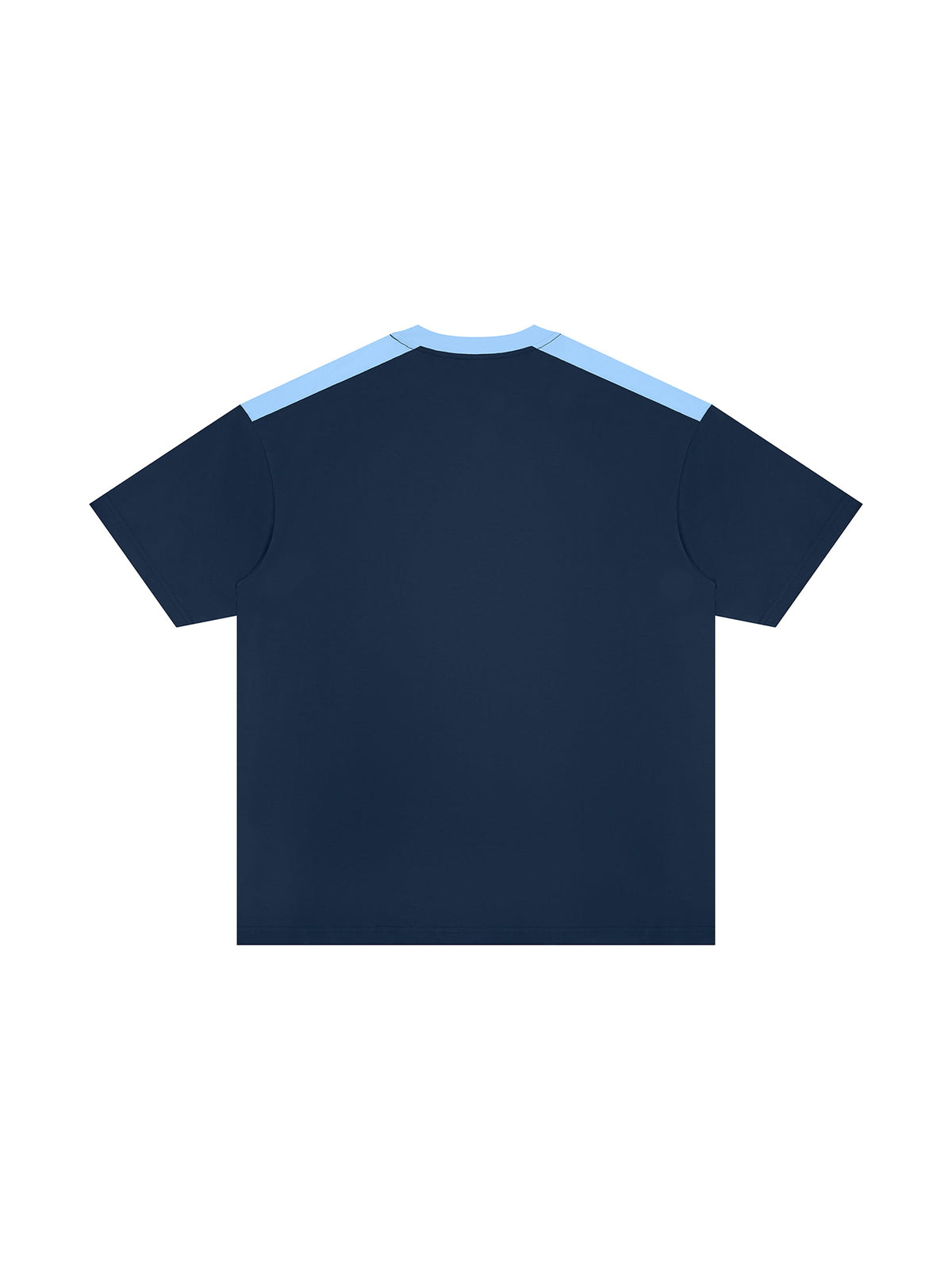 Unisex Color Block Loose T-Shirt