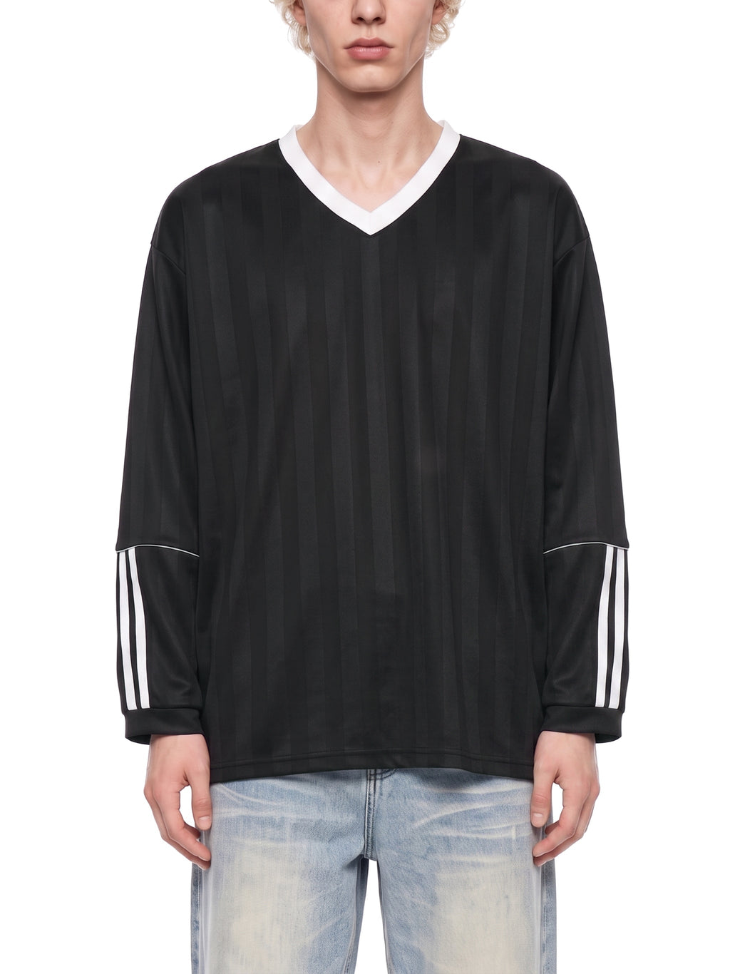 Unisex Striped Soccer Jersey