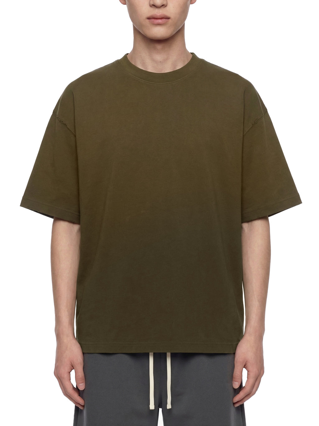 Unisex Sun Fade Distressed Boxy T-Shirt
