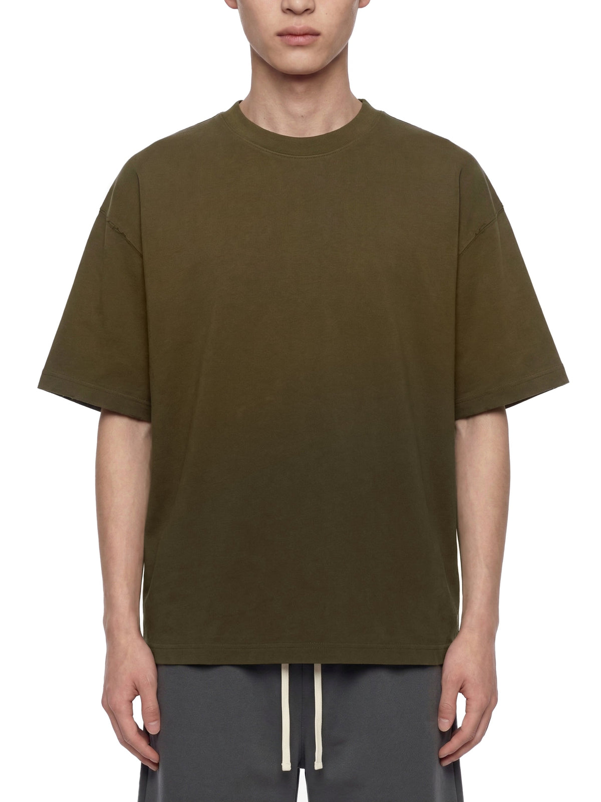 Unisex Sun Fade Distressed Boxy T-Shirt