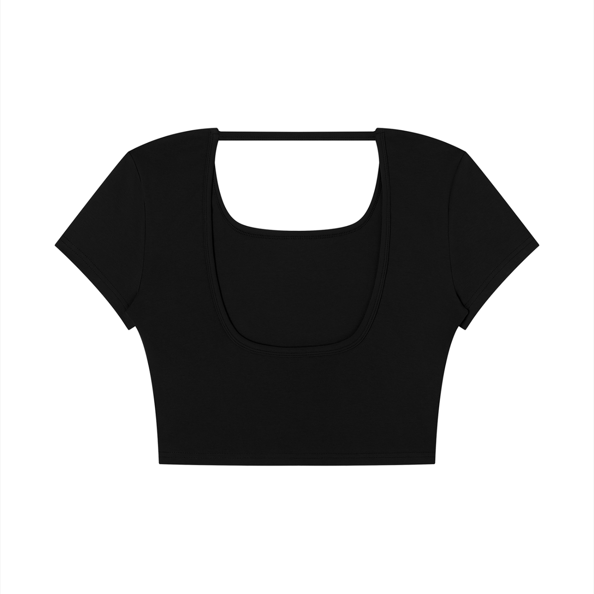 Women's Square Neck Crop T-Shirt