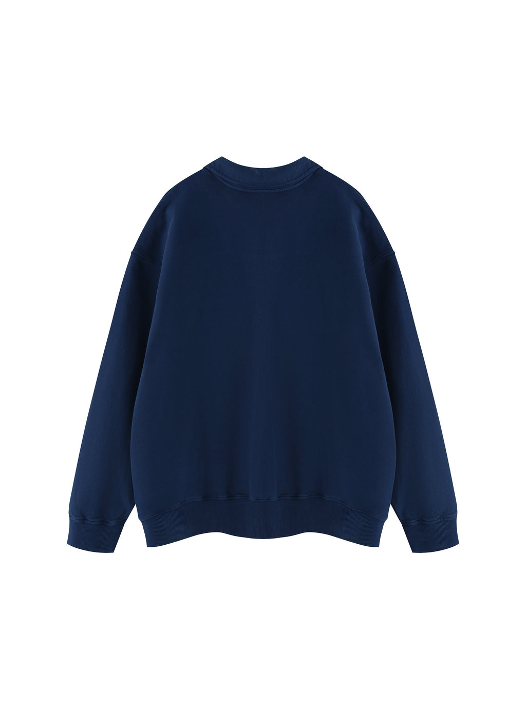 Unisex Vintage Wash Collared Sweatshirt