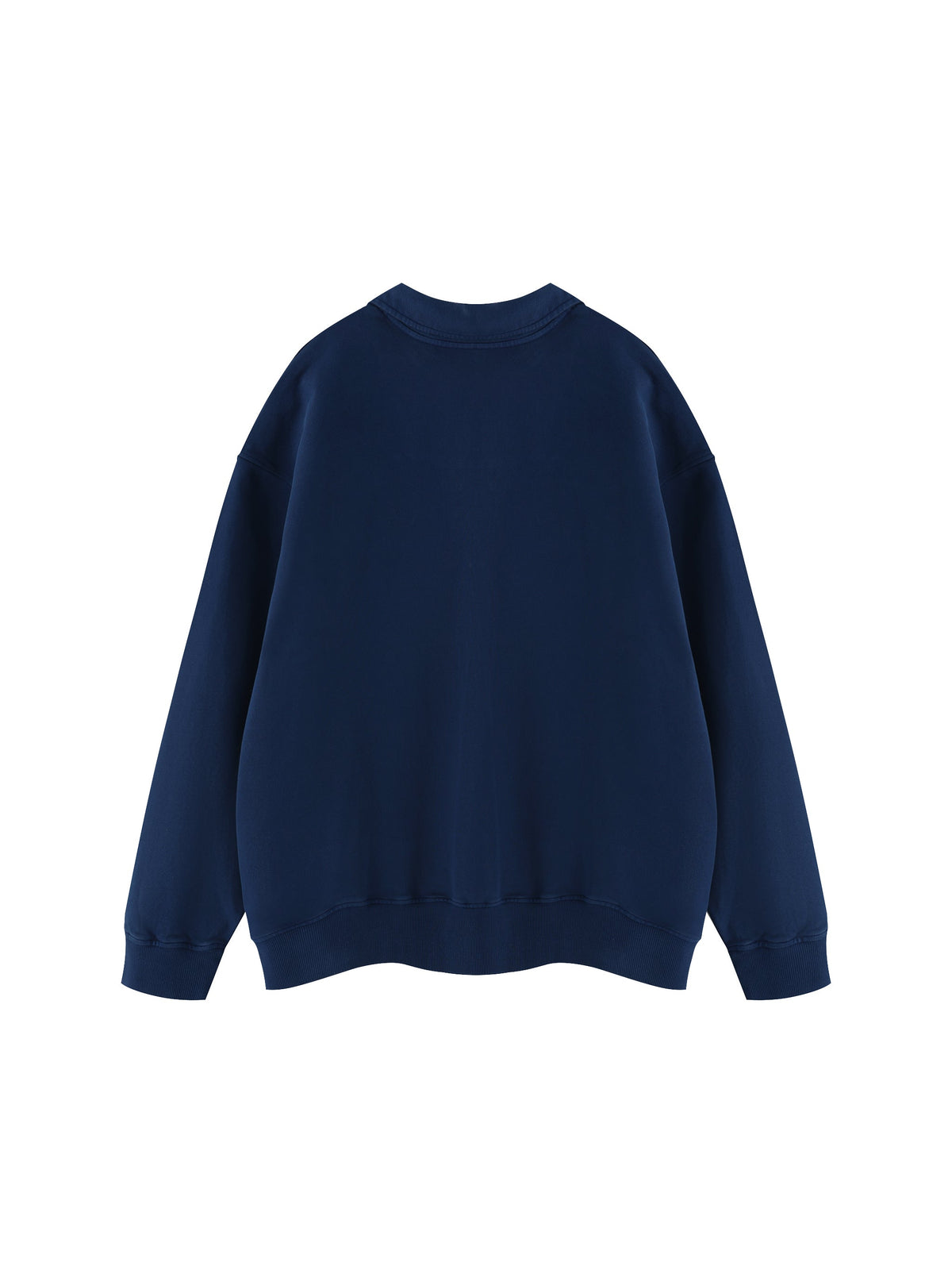 Unisex Vintage Wash Collared Sweatshirt