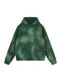 Unisex Sunfade Frayed Fleece Hoodie