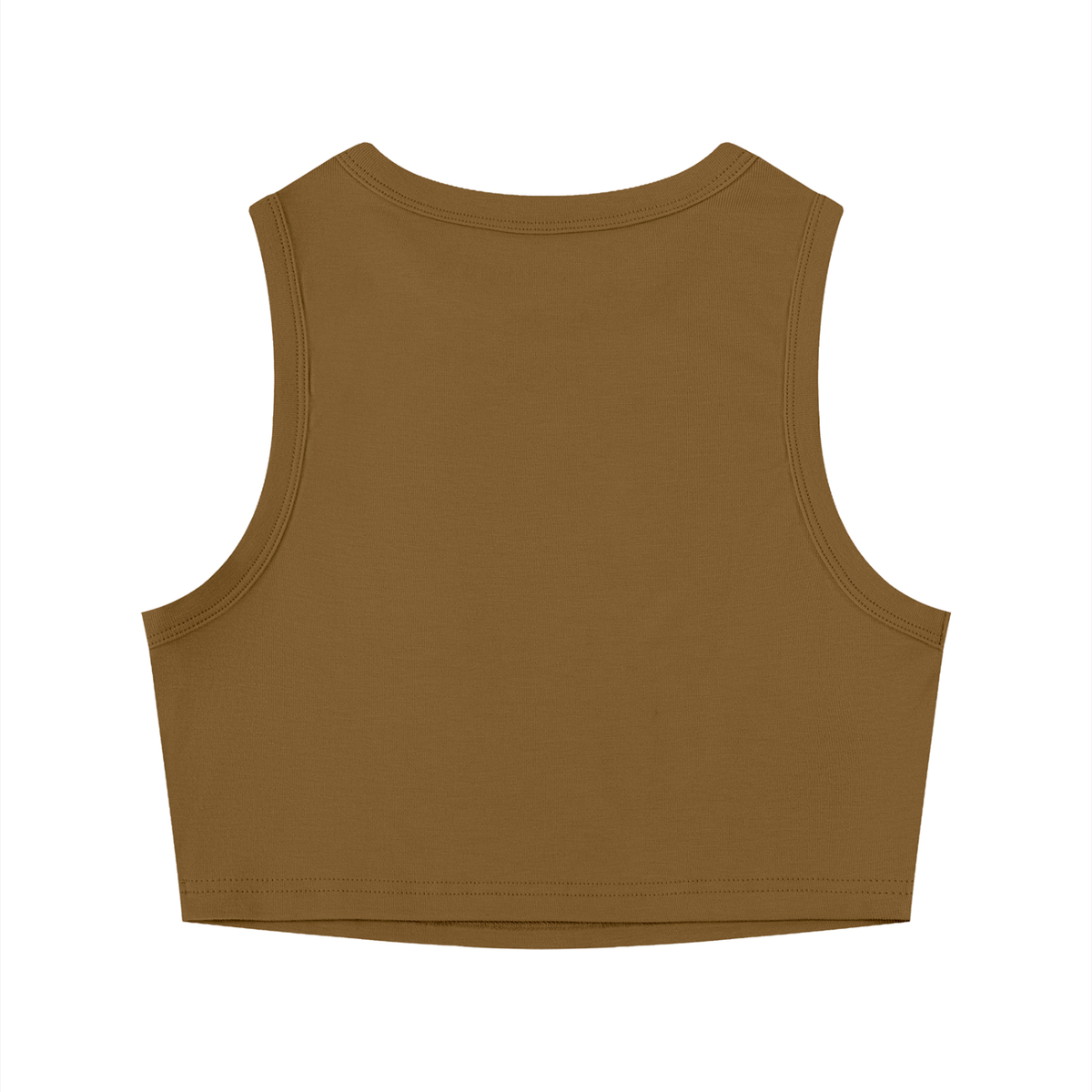 Women's Tight Crewneck Crop Tank Top