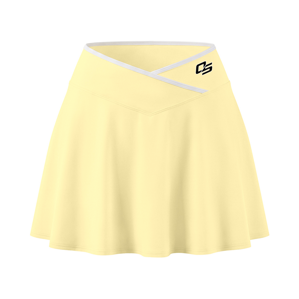 Off Script Women’s Colour-Block A-Line Skirt