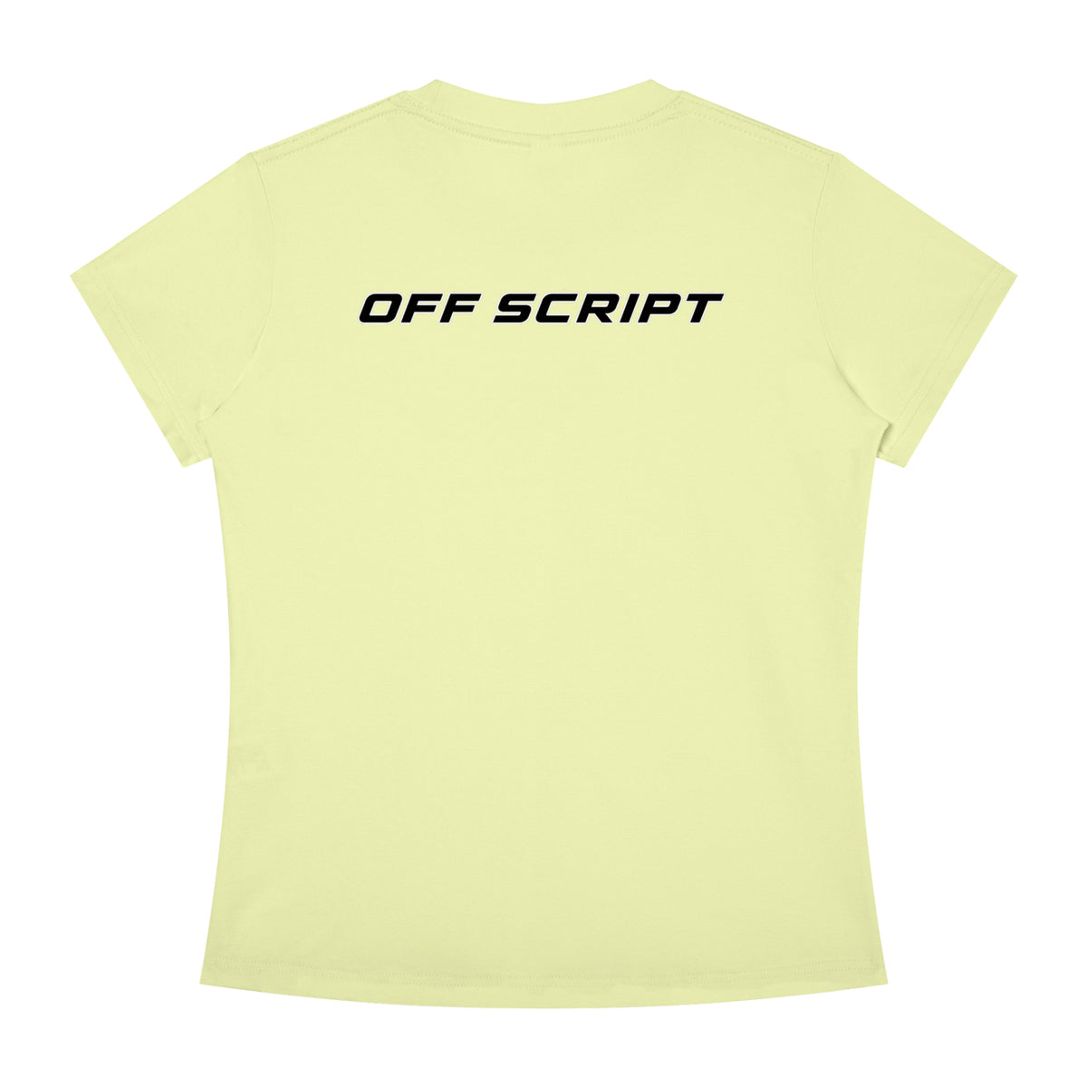 Drop Bear Women's Slim Fit Crewneck T-Shirt - Light Green back