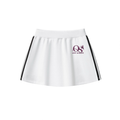 Off Script Women’s Taped Cooling Performance Short Skirt - White front