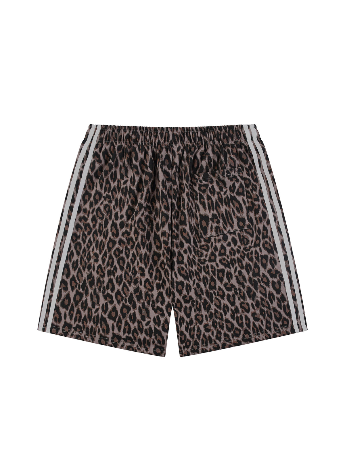 Unisex Heavyweight Leopard Drawstring Shorts