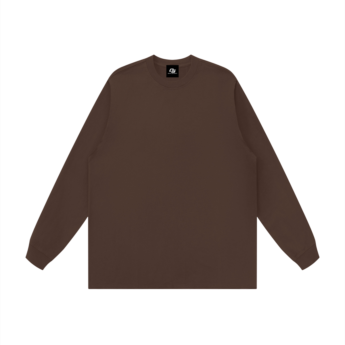 Unisex Raw Hem Long Sleeve T-Shirt