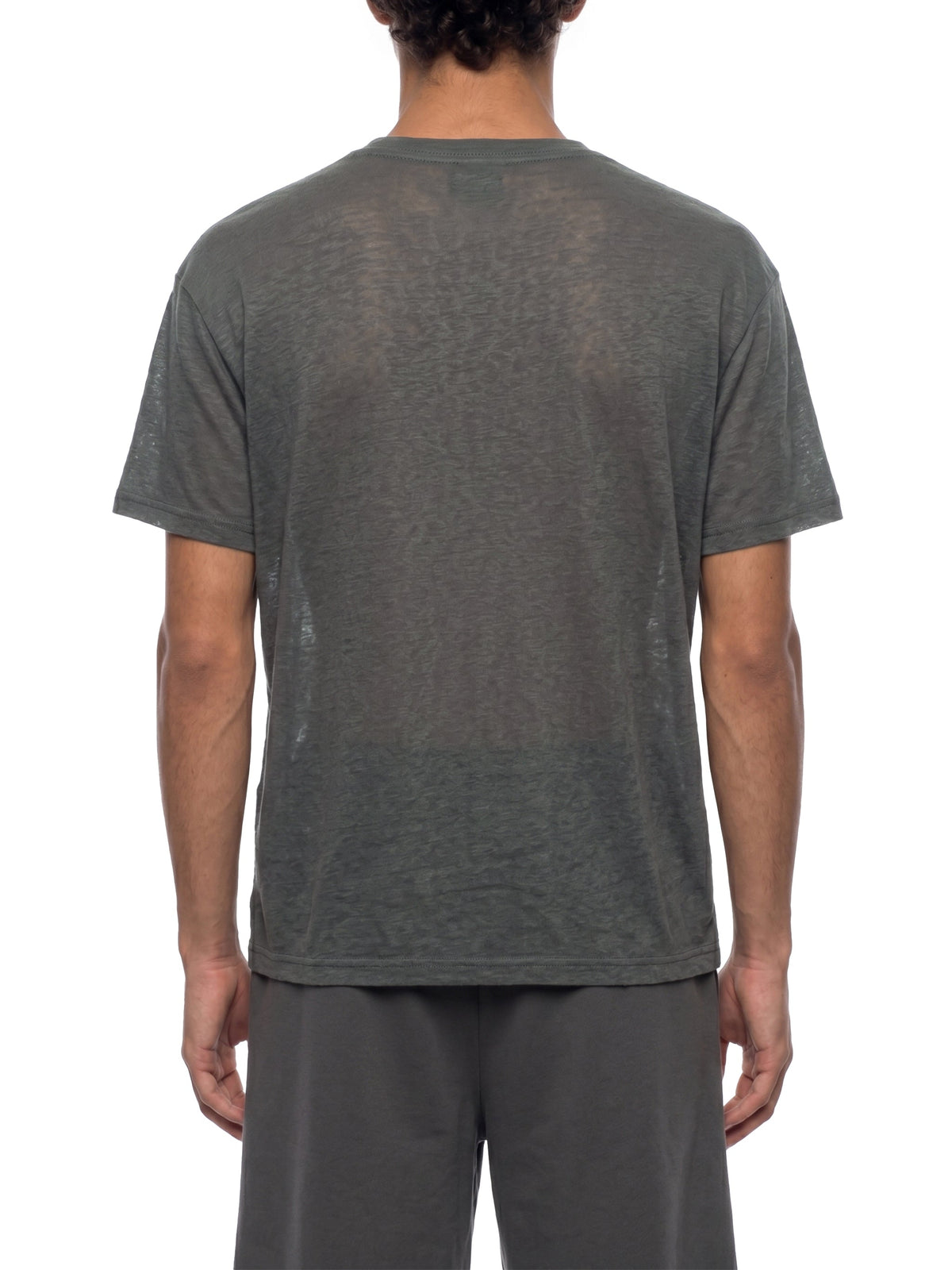 Men’s Sheer Lyocell Blend Boxy T-Shirt