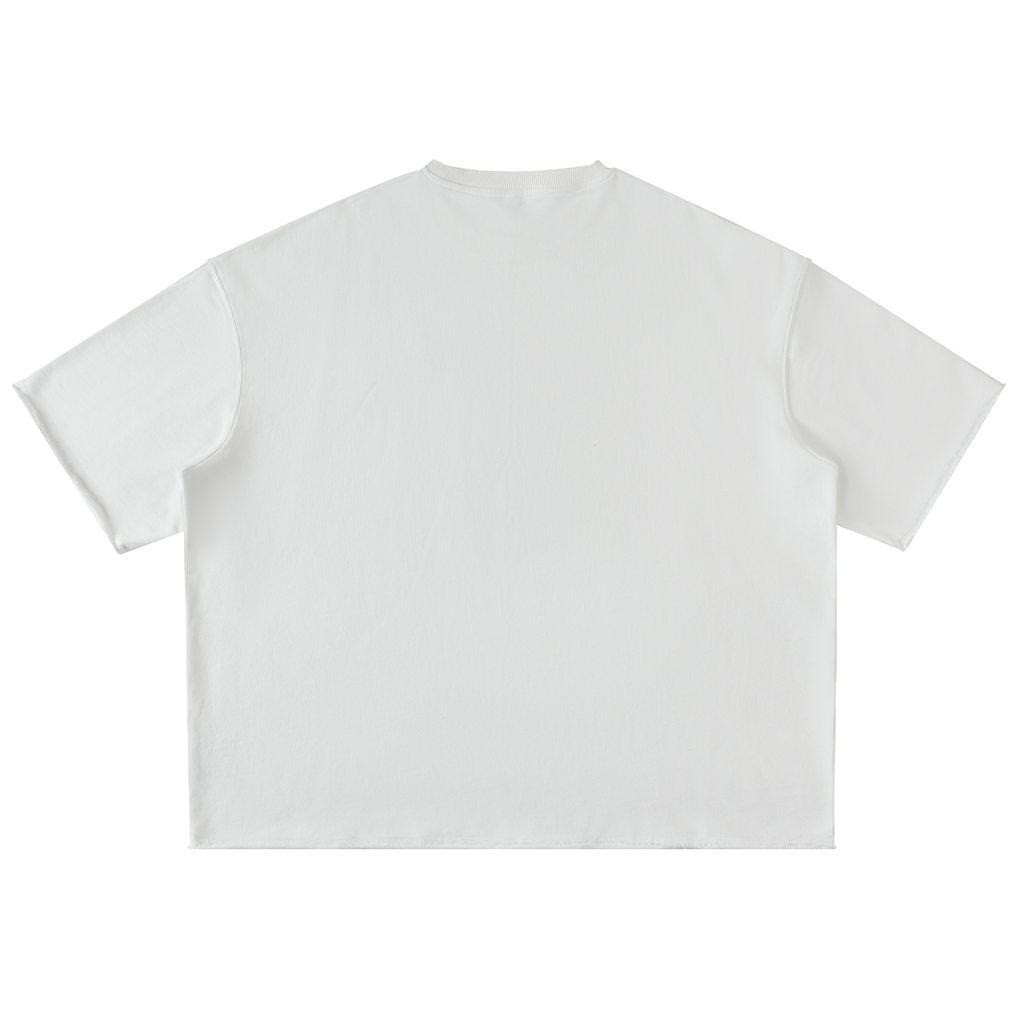 Unisex Washed Rolled-Hem Half-Sleeve T-Shirt gallery view