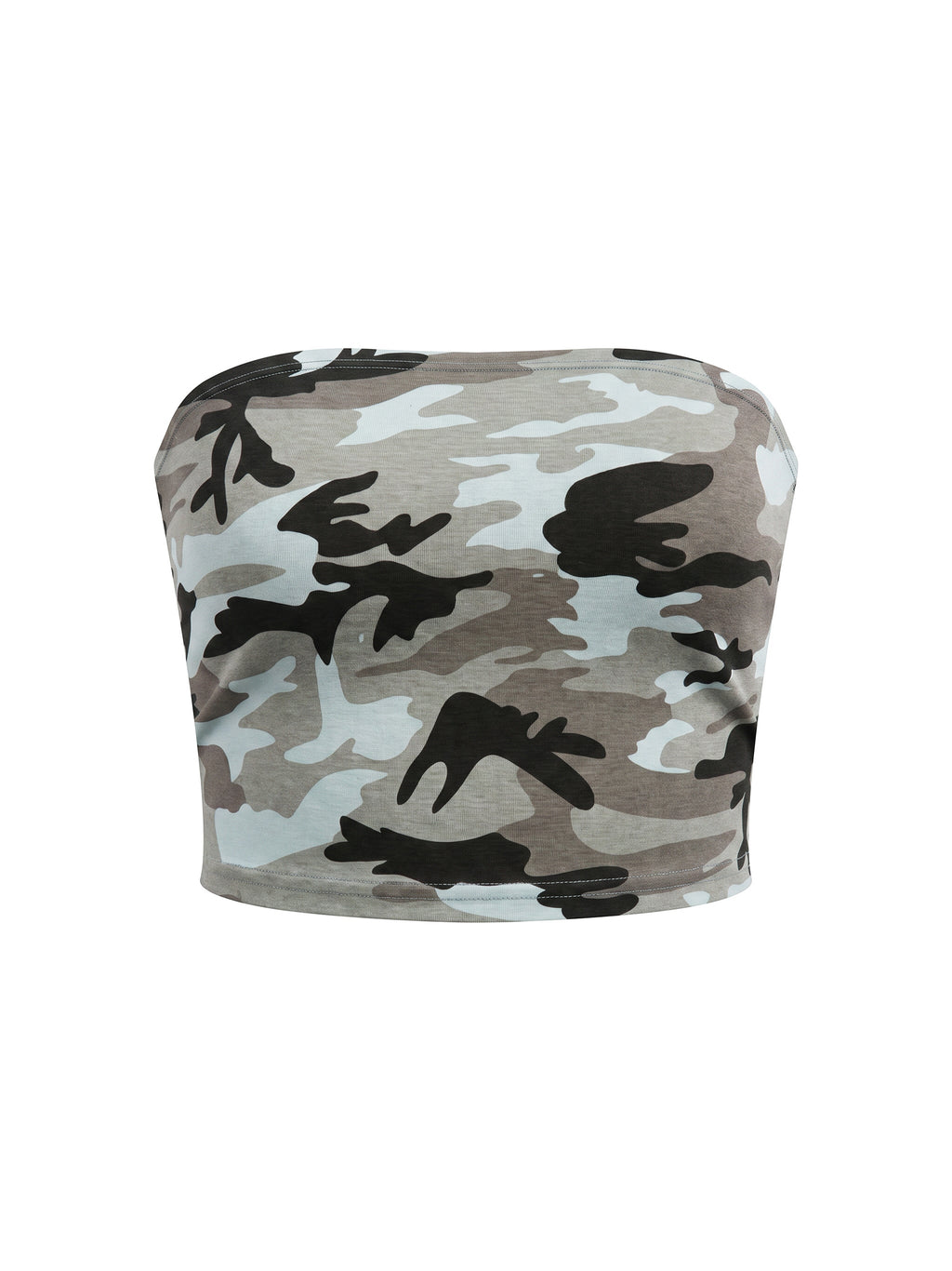 Women’s Camo Cropped Tube Top