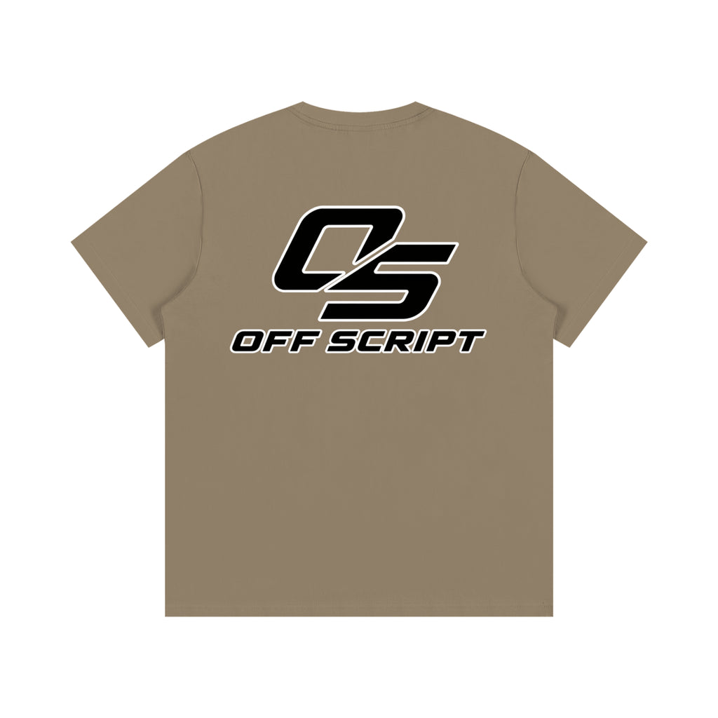 One Nation Essential Cotton T-Shirt - Coffee back product view
