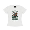 Welcome to Wild Spirit Women's Slim Fit Crewneck T-Shirt