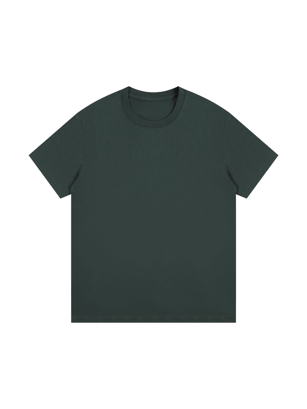 Vintage Green Unisex Essential Cotton T-Shirt front view