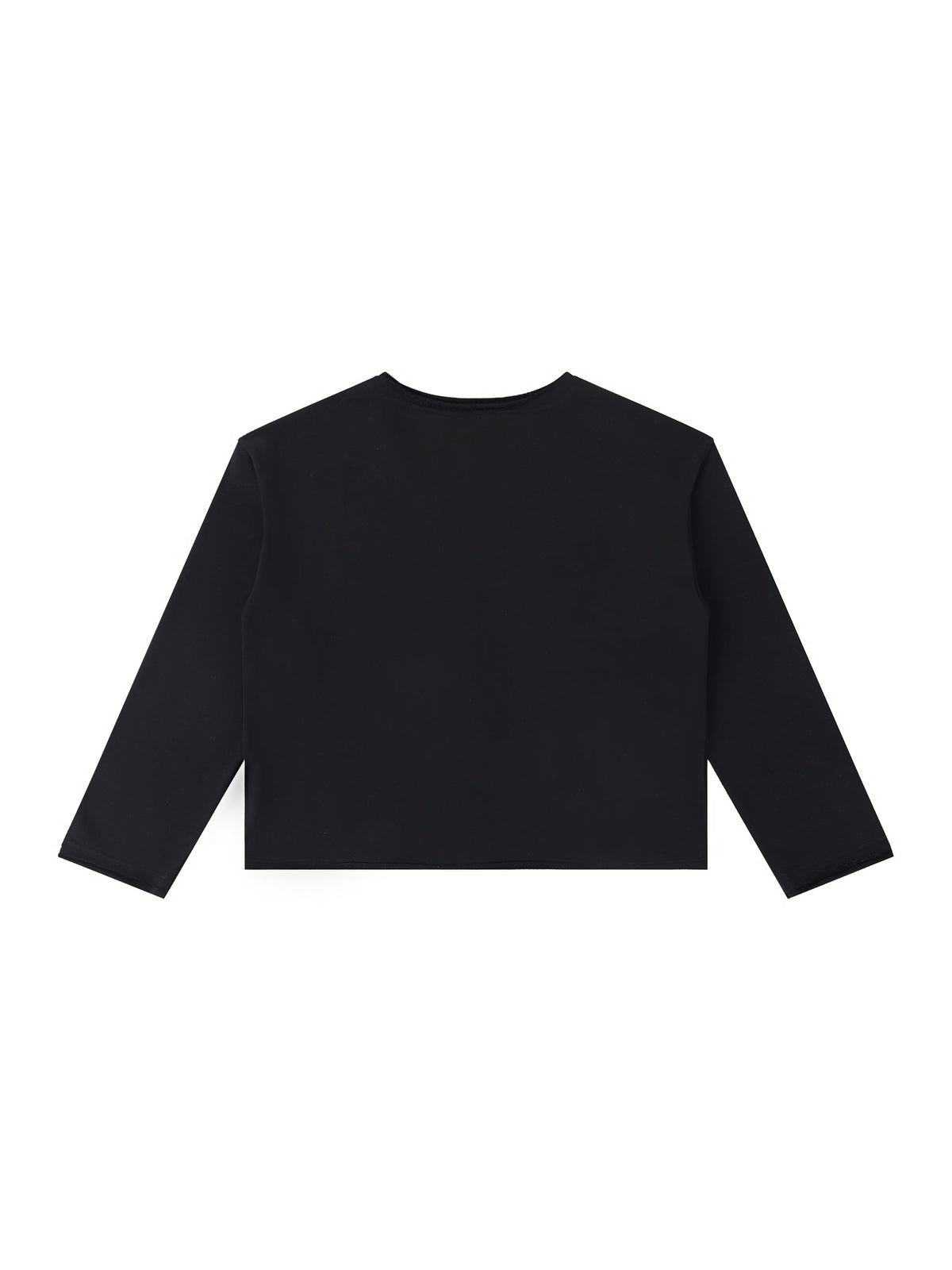 Women's Raw Hem Long Sleeve T-Shirt