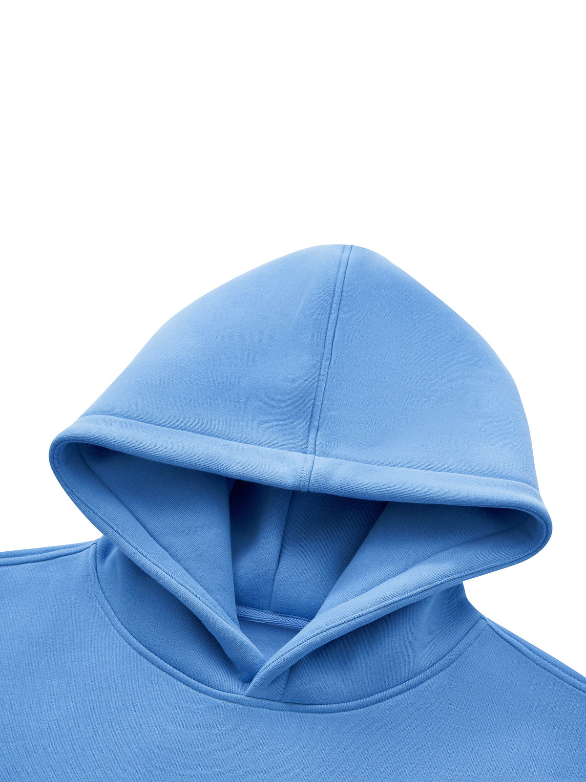 Unisex Oversized Color Block Fleece Hoodie