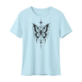Celestial Butterfly Women’s Regular Fit T-Shirt V2 - Sky Blue front
