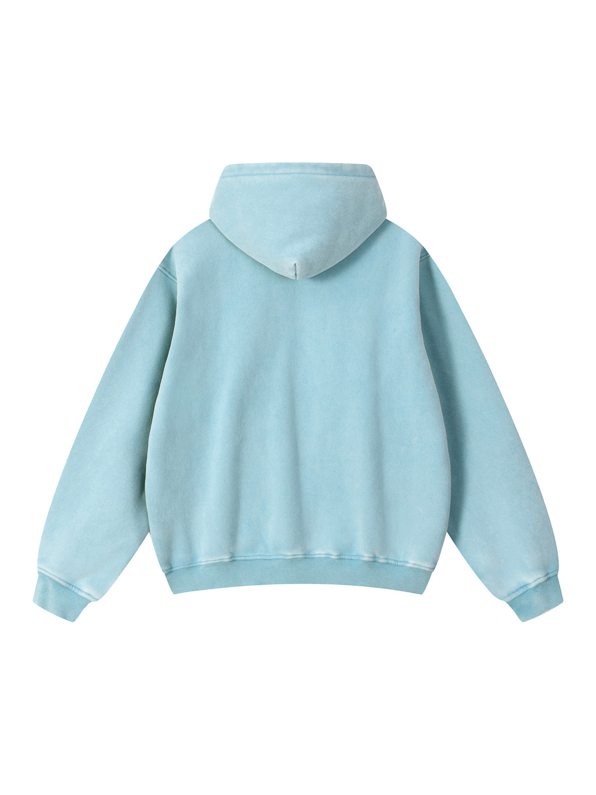 Snow Wash Fleece Oversize Hoodie – product view 9