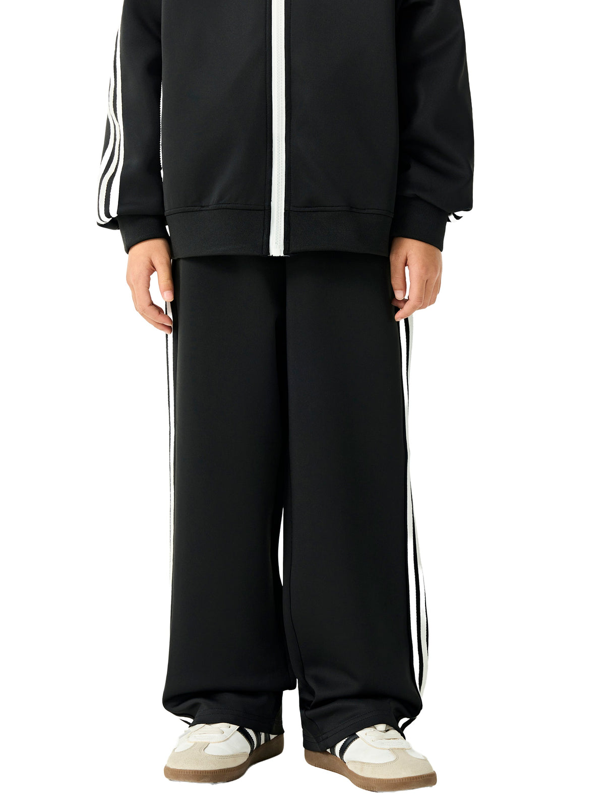 Kids' Contrast-Tape Sweatpants