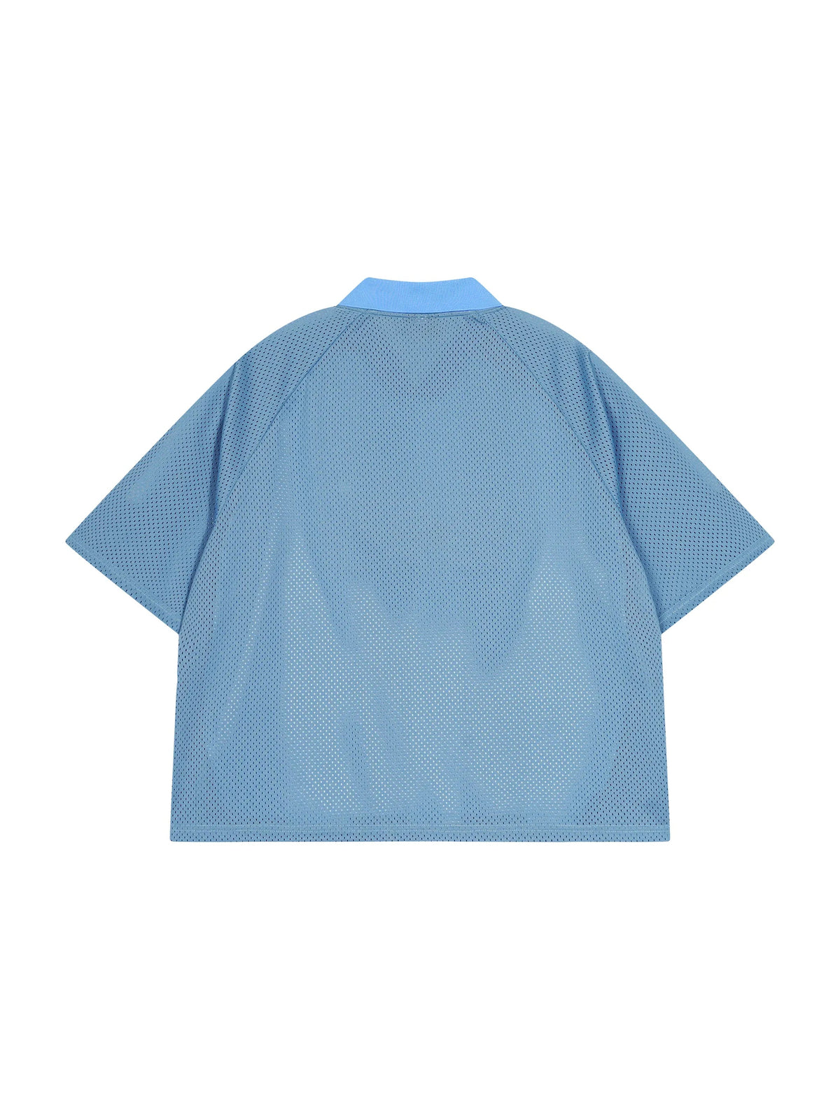 Unisex Striped Mesh Boxy Soccer Jersey