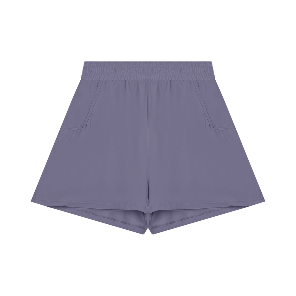 Women's Ruched Yoga Shorts