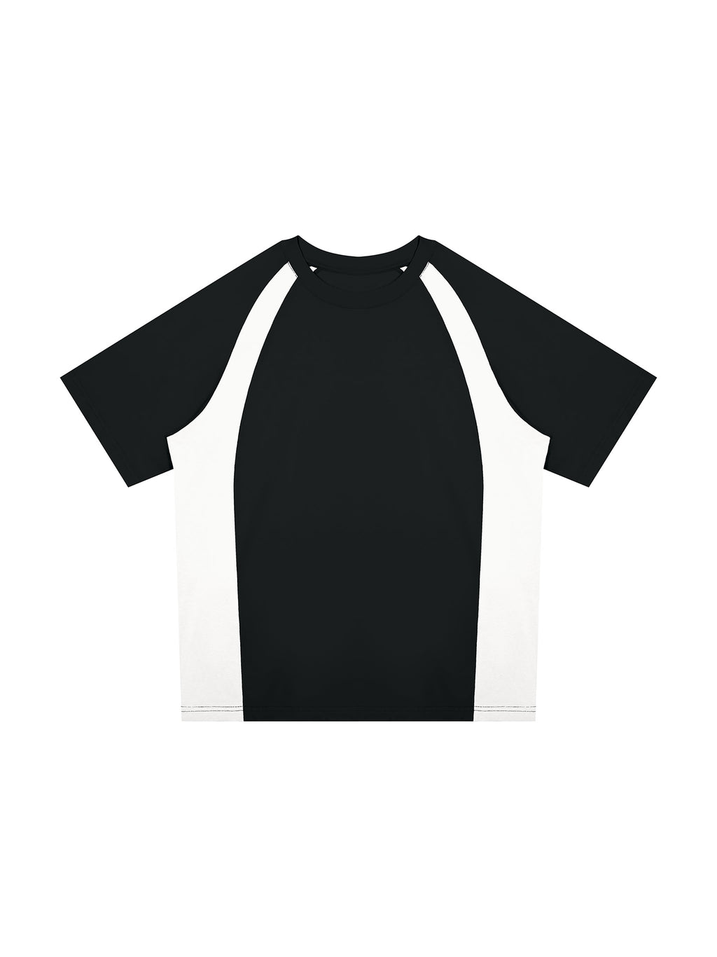 Unisex Raglan Color Block T-Shirt
