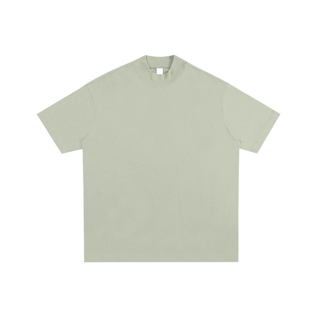 Light Green Essential Cotton T-Shirt front product view