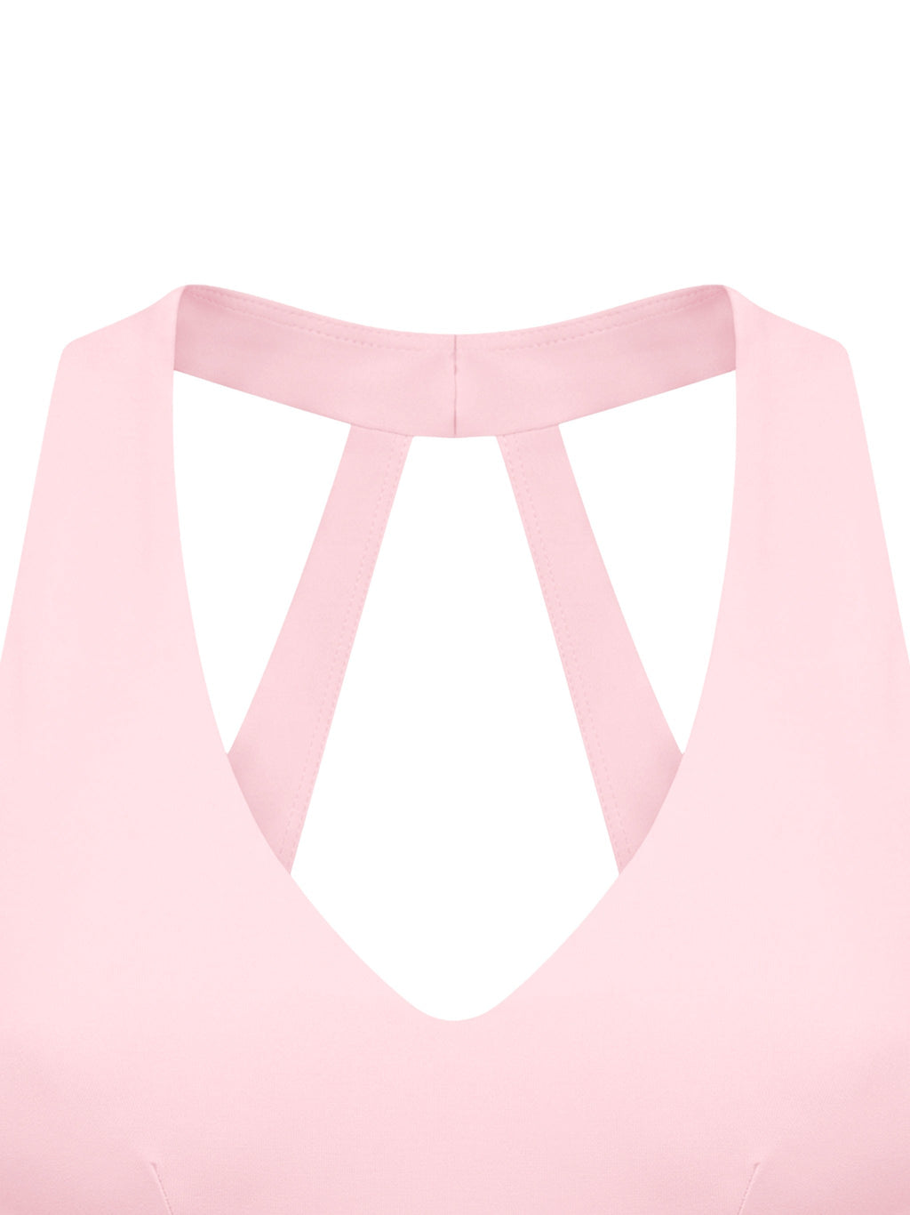 Women's Halter Cropped Sports Bra