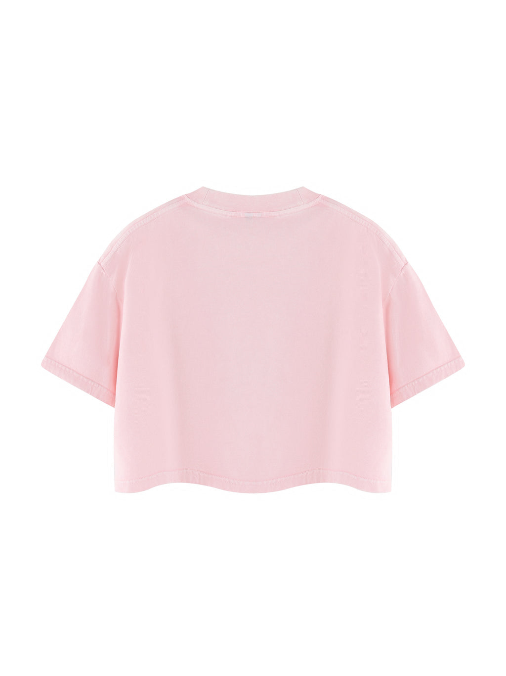 Women's Mineral Wash Cotton Crop T-Shirt