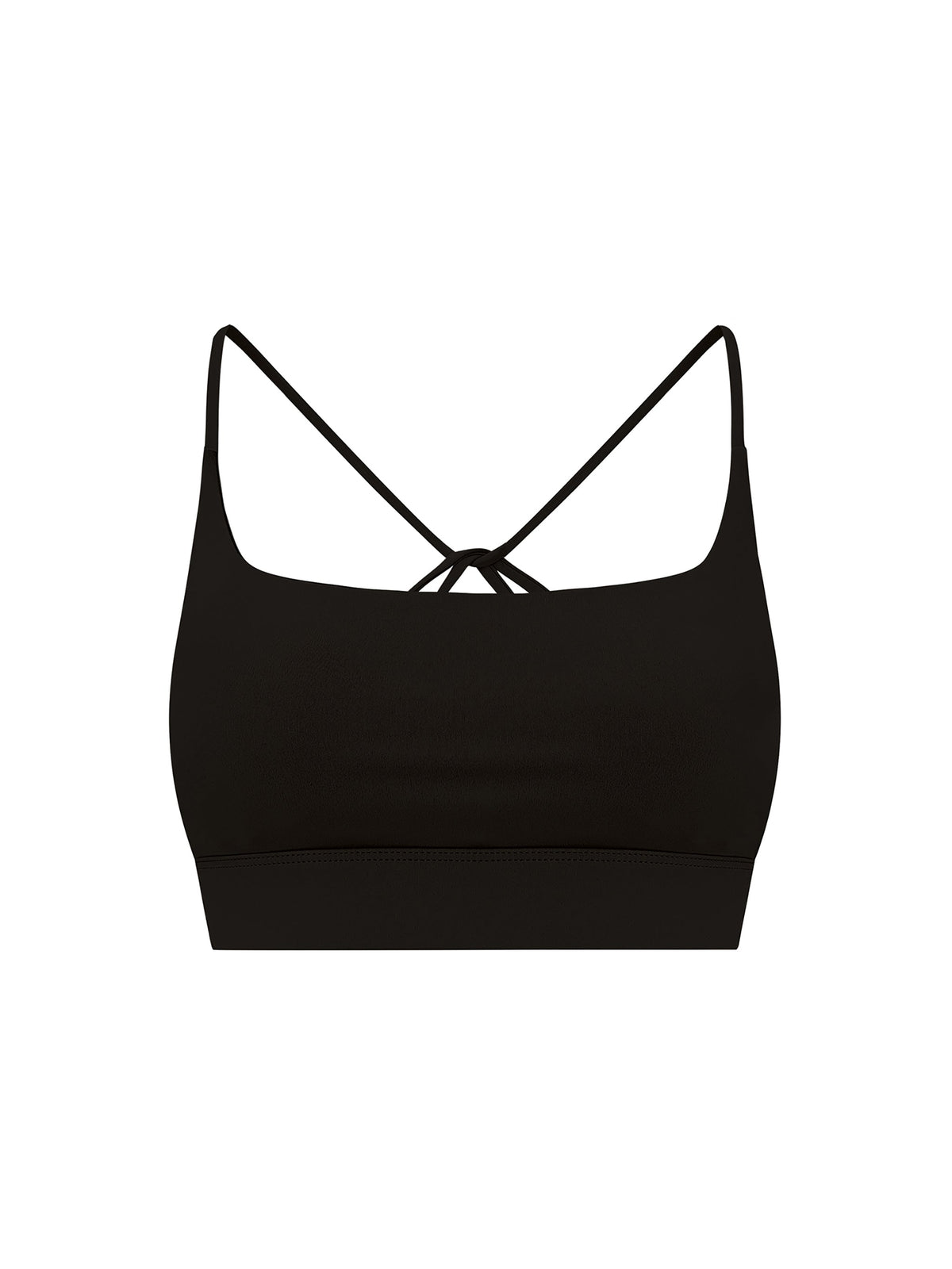 Strappy Criss Cross Yoga Sports Bra