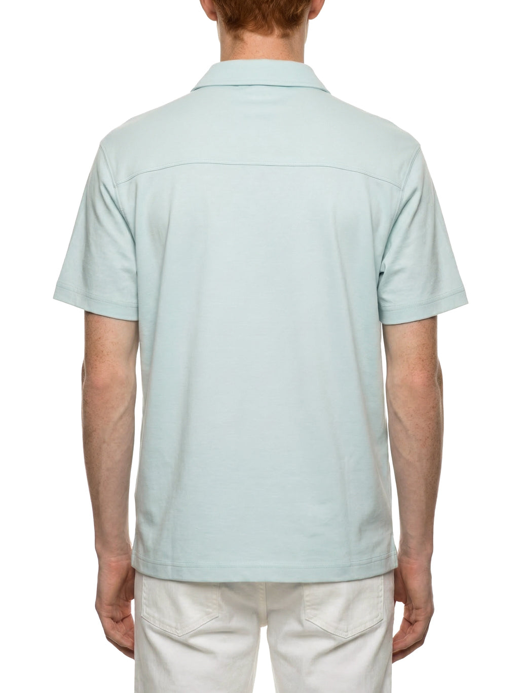 Unisex Quarter-Zip Polo Shirt