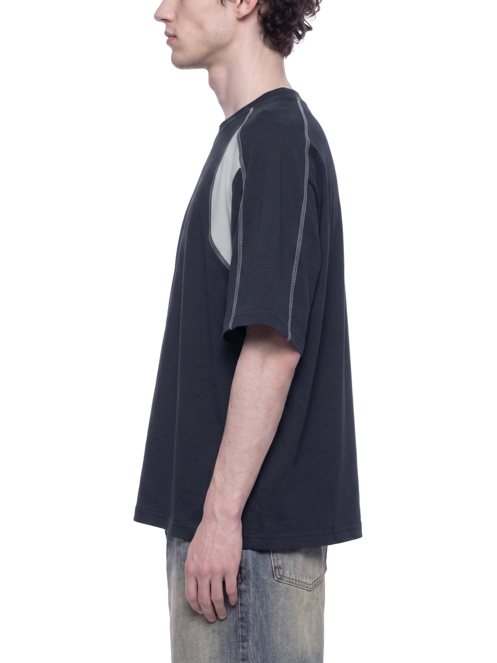Unisex Raglan Color Block T-Shirt